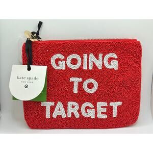Kate Spade NY Target Going To Target Beaded Clutch Exclusive New 2025 IN HAND